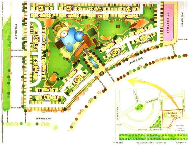 Krishna Apra Gardens, Ghaziabad - Royal Residence