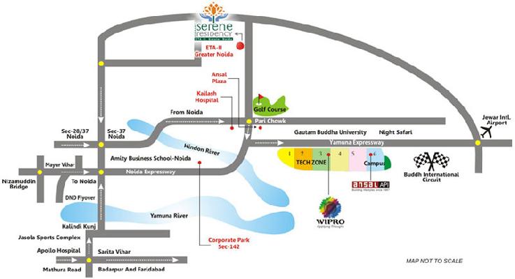Sushant Serene Residency, Greater Noida - Beautiful Residential Apartments