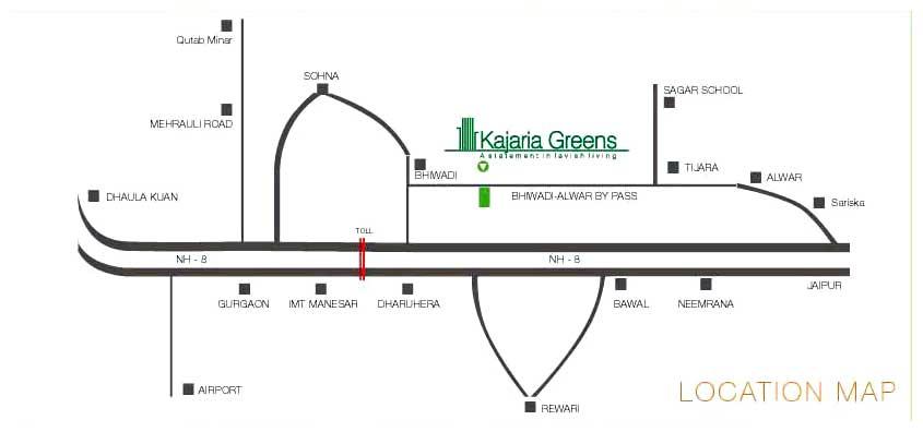 Kajaria Greens, Bhiwadi - Multistoried Apartments