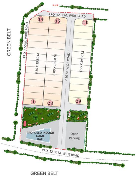 Geet Greens, Bhopal - Luxurious Duplex Bungalows