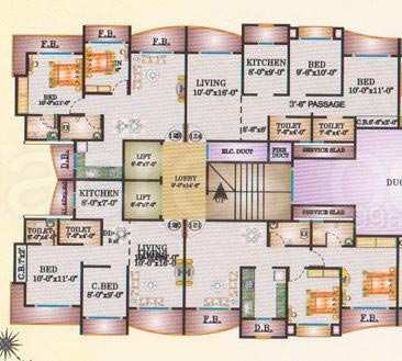 Bhairav Residency in Mira Road East, Mumbai by Leena Group