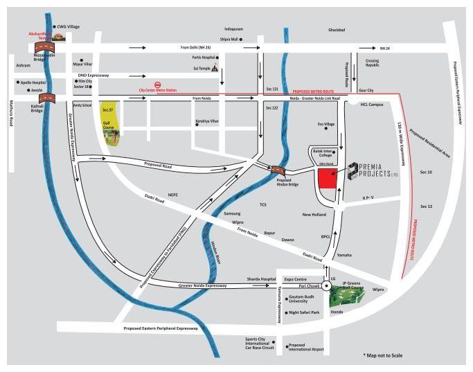 Premia Corporate City, Noida - Corporate Park