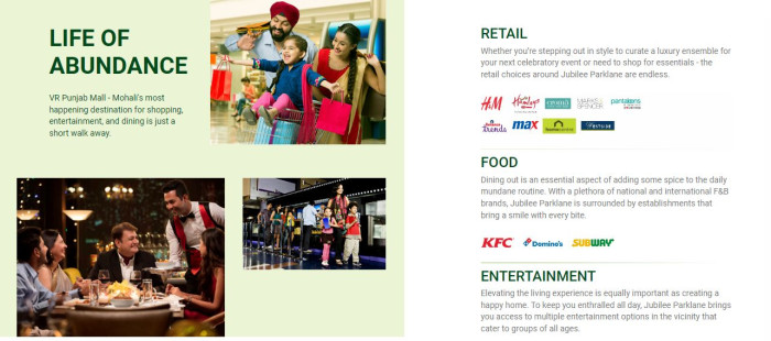 Jubilee Parklane, Mohali - Residential Plots