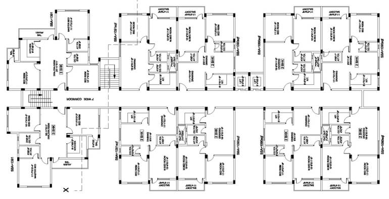 Green Jasmin, Bhubaneswar - 2 & 3 BHK Units Apartments