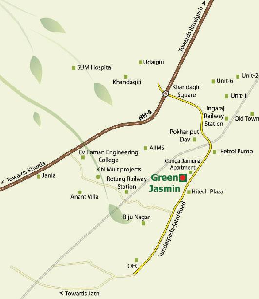 Green Jasmin, Bhubaneswar - 2 & 3 BHK Units Apartments