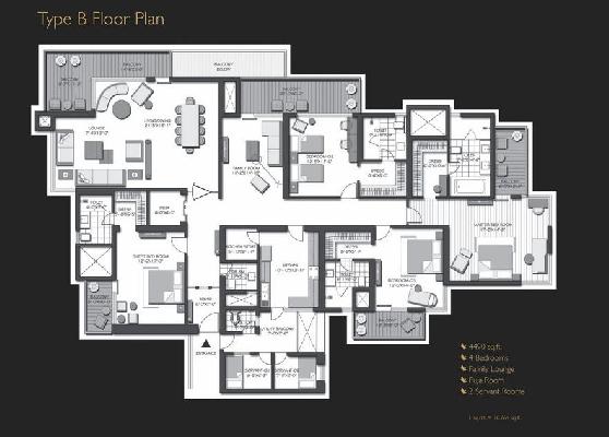 Lotus Peak, Noida - Residential Apartments