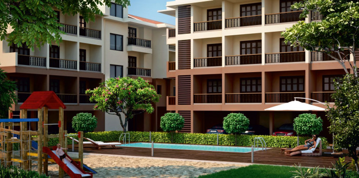 Saldanha Garden Phase II, Goa - 1/2 BHK Apartments