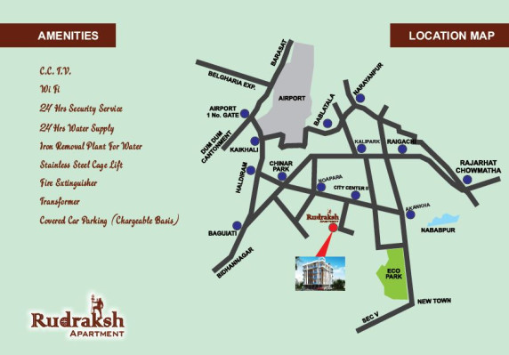 Rudraksh Apartment, Kolkata - 2/3 BHK Aparment