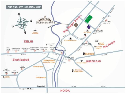 One Enclave, Ghaziabad - 1, 2, 3, and 4 BHK