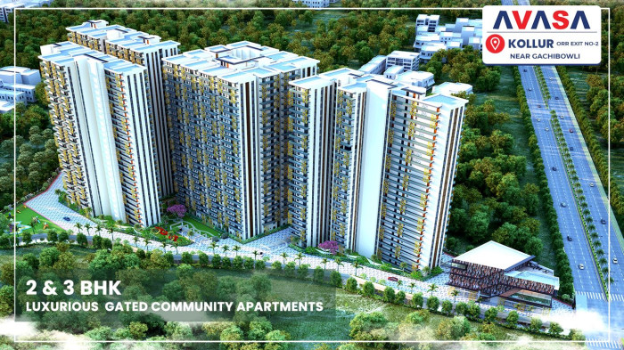GSR Avasa, Hyderabad - 2/3 BHK Apartments