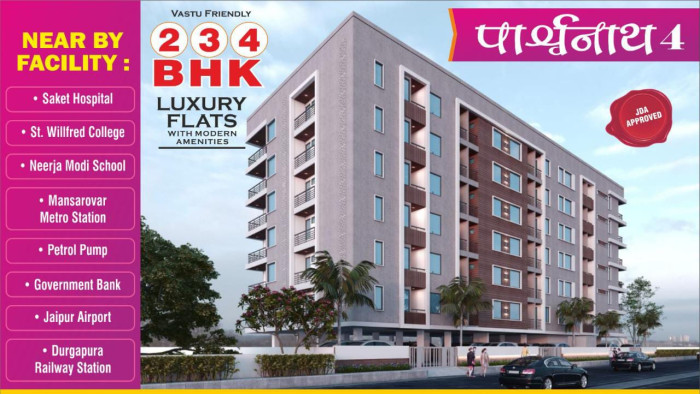 Pashrvnath 4, Jaipur - 2/3/4 BHK Apartments Flats