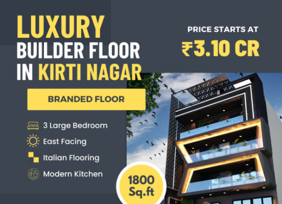 Orange Briq, Delhi - 3 BHK Builder Floor