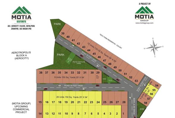 Motia Estate, Zirakpur - Residential Plots