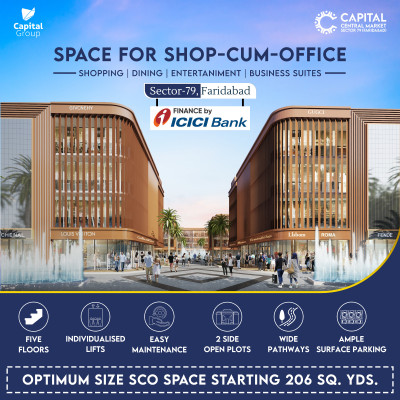 Capital Central Market, Faridabad - Office Space