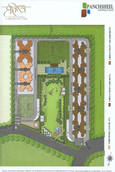 Panchsheel Pratishtha, Noida - 2/3 BHK Homes