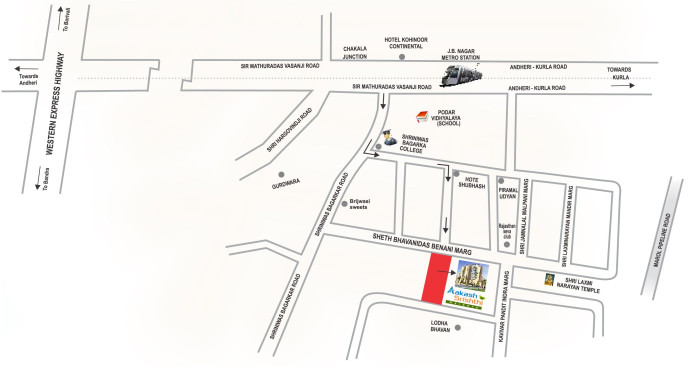 Aakash Srishthi Heights, Mumbai - 1/2/3 BHK Apartment