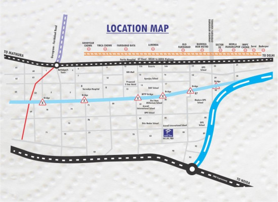 Amolik Park View, Faridabad - 1/3 BHK Apartment