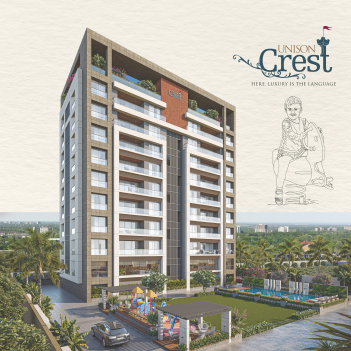 Unison Crest, Surat - 4/5 BHK Apartments Flats