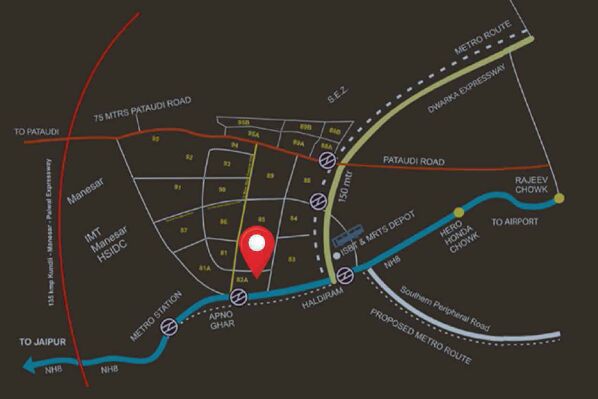 VATIKA CROSSOVER, Gurgaon - SCO Plots