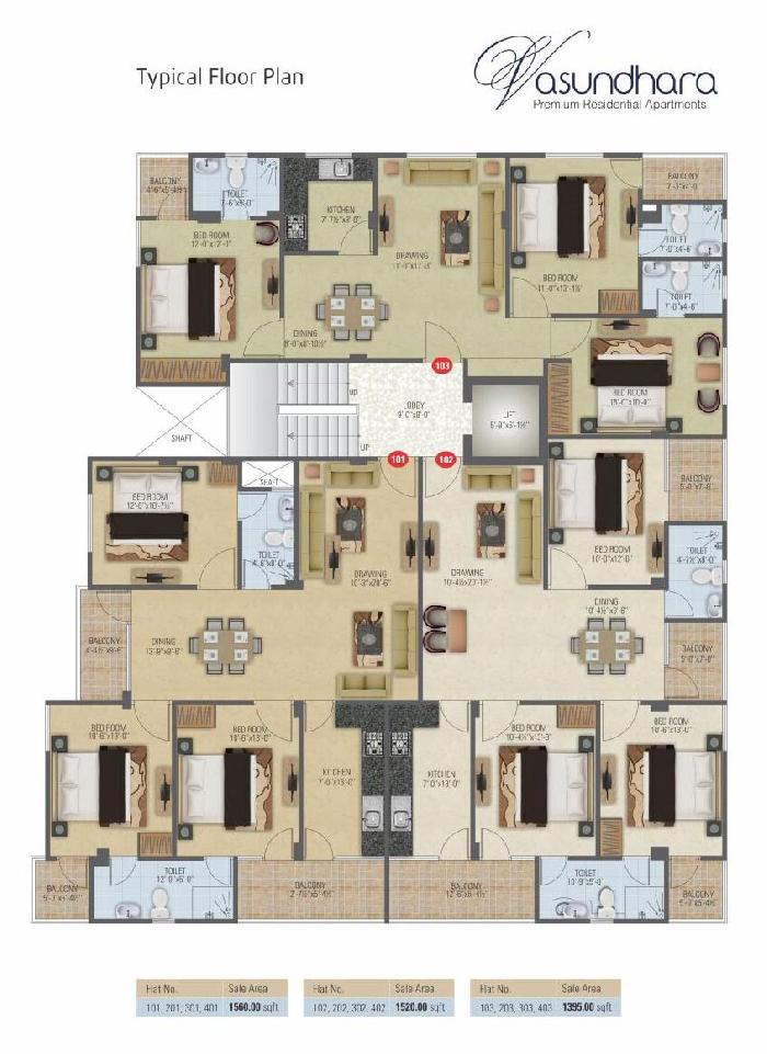 Vasundhara, Jaipur - Residential Apartments
