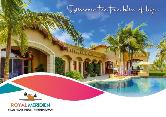 Royal Meridien, Vellore - Luxury Villa Plot