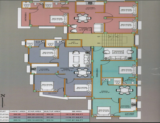 Kedar Dham, Siliguri - 3 BHK Builder Floor