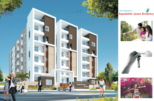 Jagadamba Ayaan Residency, Hyderabad - 2/3 BHK Apartments
