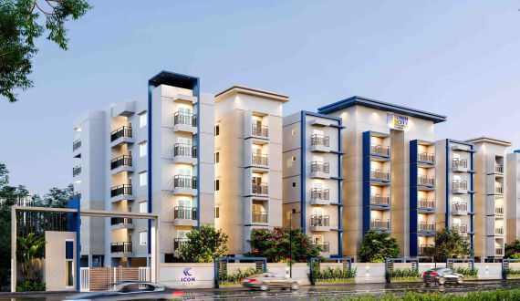 Icon City, Coimbatore - 1/2 BHK Apartments