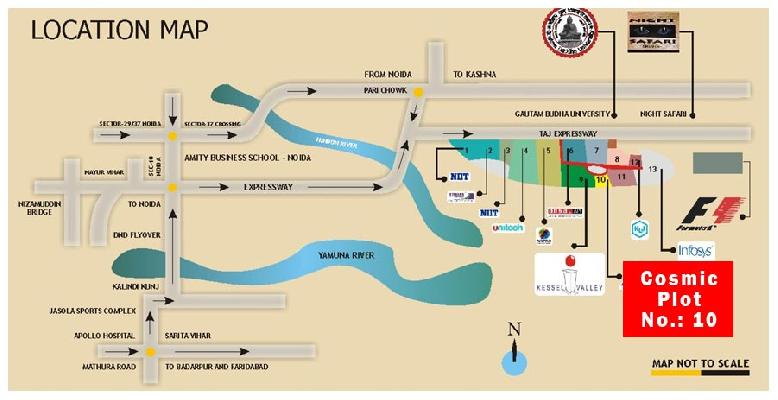 Cosmic Corporate Park 154, Noida - Commercial Office Complex