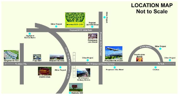 Mahaveer City, Jaipur - Integrated Township