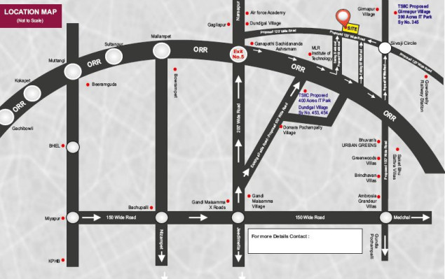 Executive Park, Hyderabad - 3 BHK Independent House/Villa