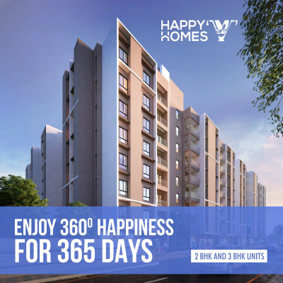 Happy Homes 5, Kolkata - 2/3 BHK Apartments