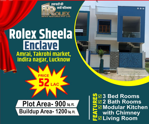 Rolex Sheela Enclave, Lucknow - 3 BHK Individual Houses