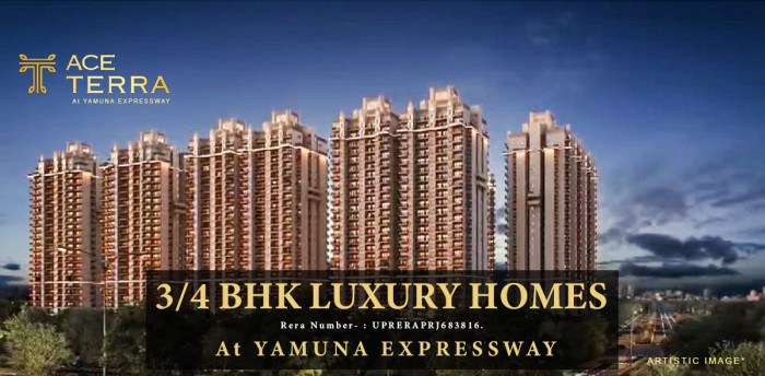 Ace Terra, Greater Noida - 3/4 BHK Luxurious Apartments
