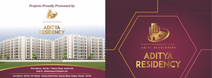 Aditya Residency, Palghar - 1/2 BHK Apartment