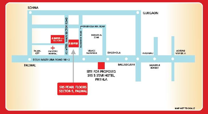 SRS Pearl Floors, Faridabad - 3 BHK Residential Apartments