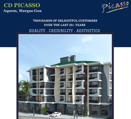 Cd Picaso, Goa - Meticulously Designed 2/3 BHK Apartments