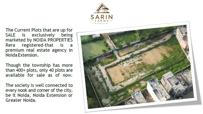 Sarin Farms, Greater Noida - Residential Plots