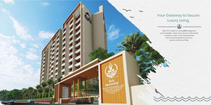 Ask Serenity, Raipur - 3 BHK Homes