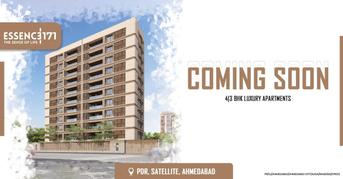 Shakti Essence 171, Ahmedabad - 3/4 BHK Ultra Luxury Apartments