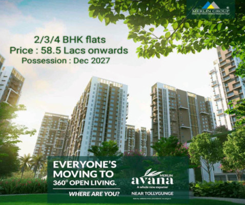 Merlin Avana, Kolkata - Premium 2/3/4 BHK Residences