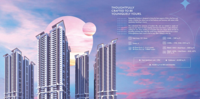 Pristinia, Hyderabad - 2/3/4 BHK Luxury Apartments