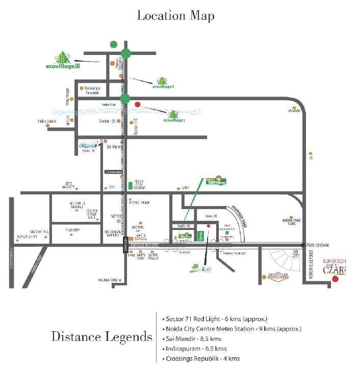 Ecovillage III, Greater Noida - 2 BHK & 3 BHK Apartments