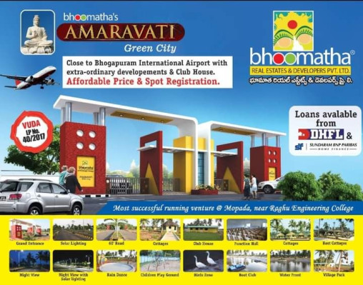 Bhoomatha Amaravati Green City, Visakhapatnam - Residential Plots