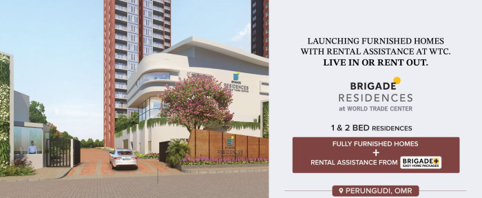 Brigade Residences, Chennai - 1/2/3 BHK Luxury Apartments