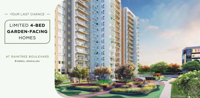 L&T Raintree Boulevard, Bangalore - Luxurious 3 & 4 BHK Home