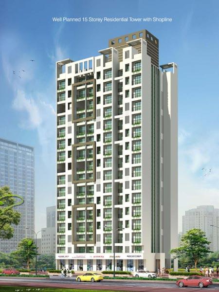Bhavya Heights, Mumbai - 15 Storey Residential Towers with Shopline