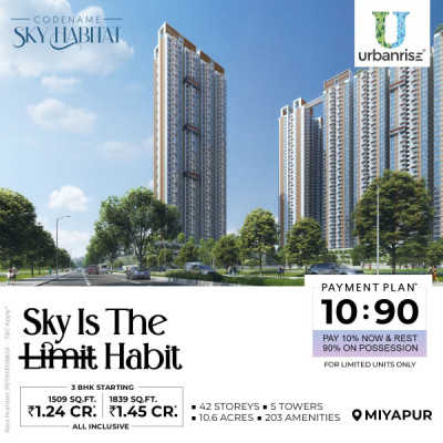 Urbanrise Sky Habitat, Hyderabad - 3 BHK Homes
