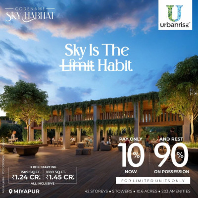 Urbanrise Sky Habitat, Hyderabad - 3 BHK Homes