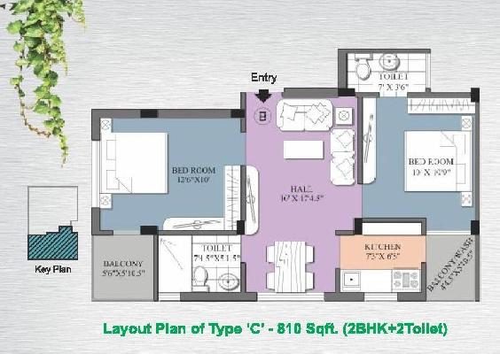 Chandra Seagull, Jamshedpur - 2/3 BHK Apartments